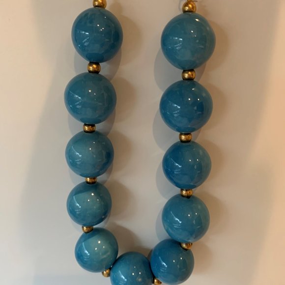 Kenneth Lane chunky beaded choker - Picture 9 of 10